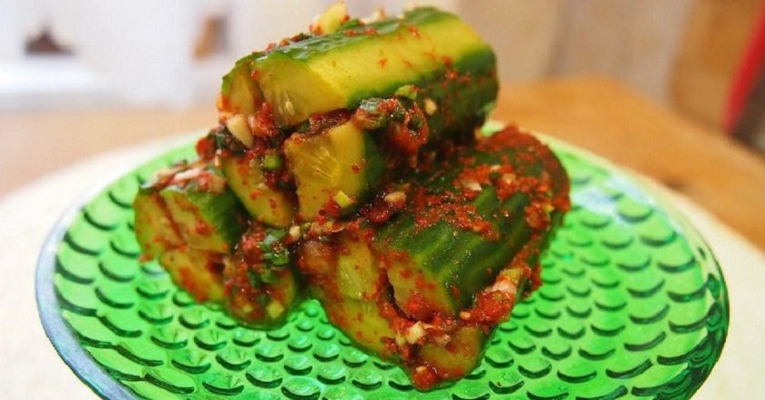 огірки по-корейськи - готуємо з покроковими фото